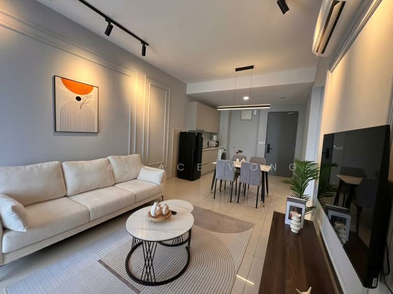 Service Residence for Rent at BeCentral @ i-City - Wallace Wong - Living Room - PropertyGuru.com.my