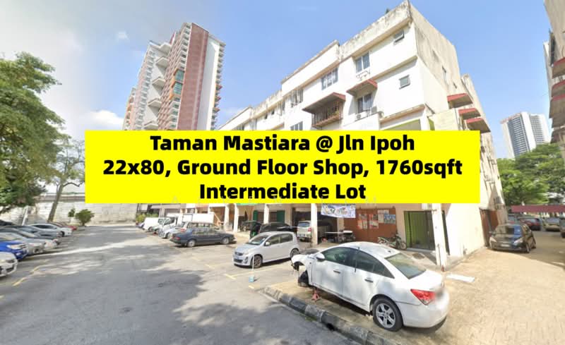 Kedai untuk Dijual di Taman Mastiara (Jalan Ipoh) - Alven Lim - Exterior - PropertyGuru.com.my