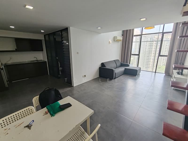 Service Residence for Rent at Empire Damansara - Tom Lee - Living Room - PropertyGuru.com.my