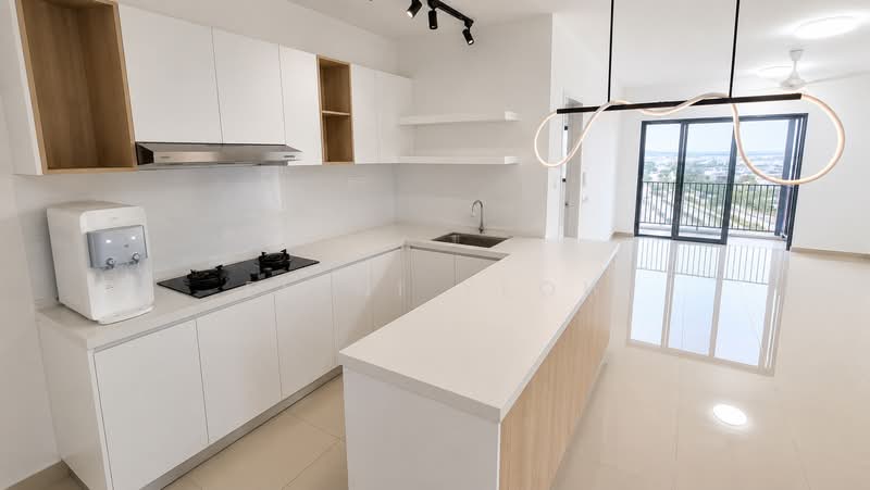 Kondominium untuk Disewa di Condo @ Eden by The Parque Residences - Eleni Yeoh - Kitchen - PropertyGuru.com.my