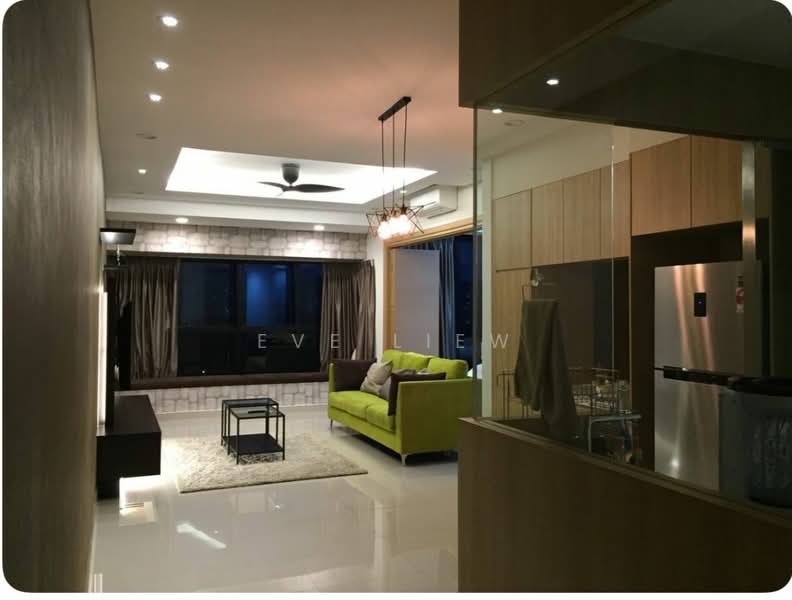 Service Residence for Sale at The Leafz @ Dedaun - Eve Liew - Living Room - PropertyGuru.com.my