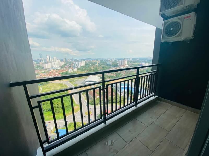 Servis Apartment untuk Disewa di SKS Habitat - Quinccy Lim - Balcony - PropertyGuru.com.my
