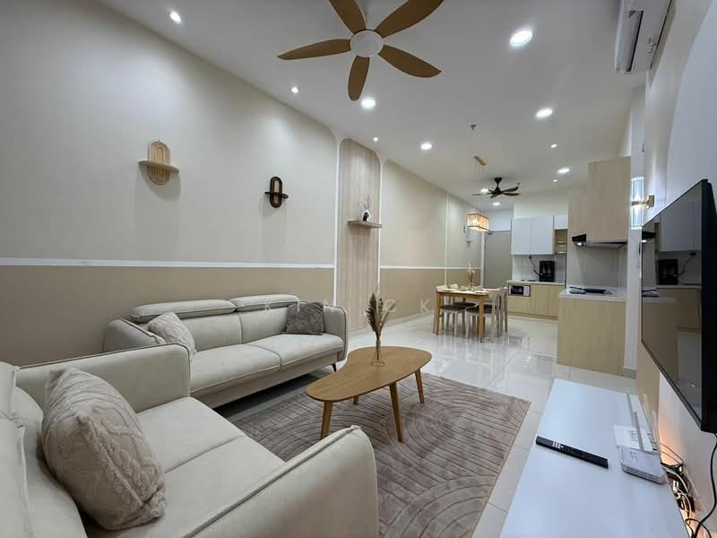 Service Residence for Rent at Nexus Taman Pertama - Kin CK - Living Room - PropertyGuru.com.my