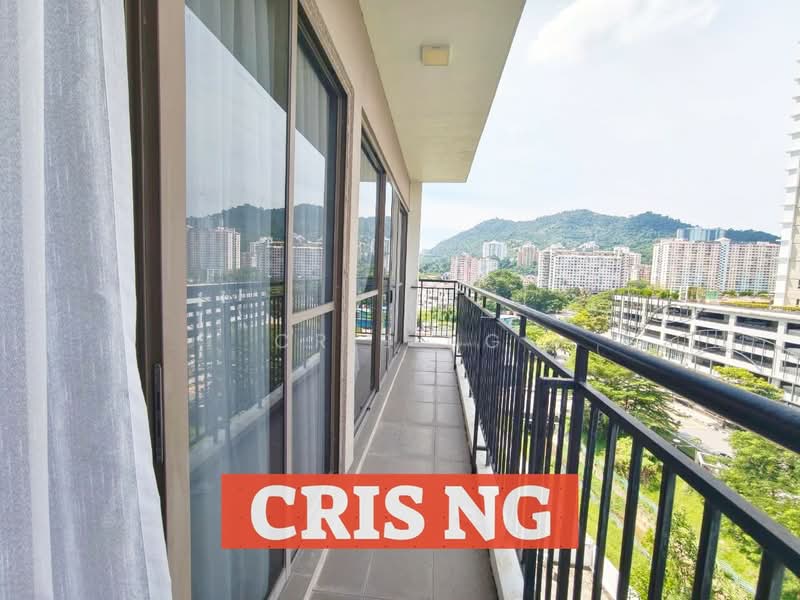 Kondominium untuk Dijual di Skycube - Cris Ng - Balcony - PropertyGuru.com.my
