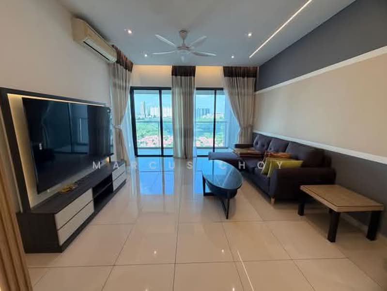 Service Residence for Rent at Sunway Geo Residence - Marcus Choy - Living Room - PropertyGuru.com.my