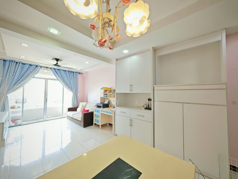 Pangsapuri untuk Dijual di The Pulse Condominium - Henry Lee - Living Room - PropertyGuru.com.my