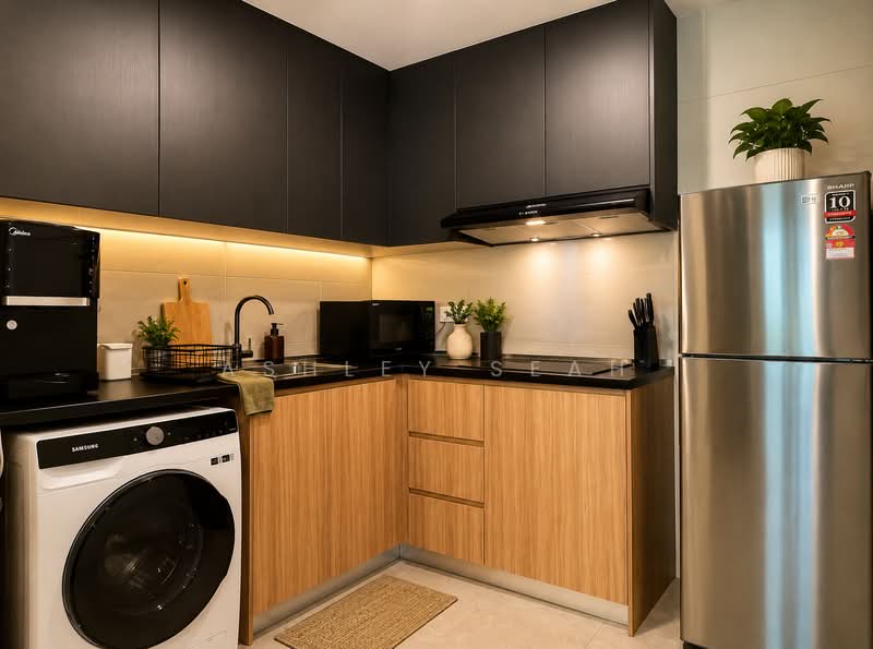 Service Residence for Sale at Ooak Serviced Apartments @ Kiara 163 - Ashley Seah - Kitchen - PropertyGuru.com.my