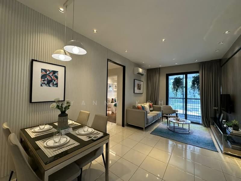 Servis Apartment untuk Dijual di Aster Hill - Yanny Koh - Living Room - PropertyGuru.com.my
