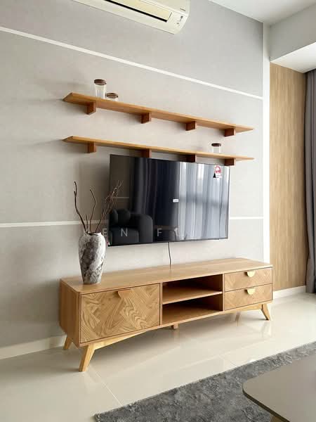 Servis Apartment untuk Disewa di Met 1 Residences - Ken Fung - Living Room - PropertyGuru.com.my