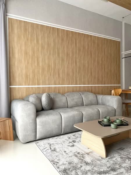 Servis Apartment untuk Disewa di Met 1 Residences - Ken Fung - Living Room - PropertyGuru.com.my