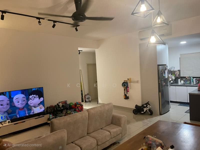 Kondominium untuk Dijual di Lakeville Residence - KC Khoo - Living Room - PropertyGuru.com.my