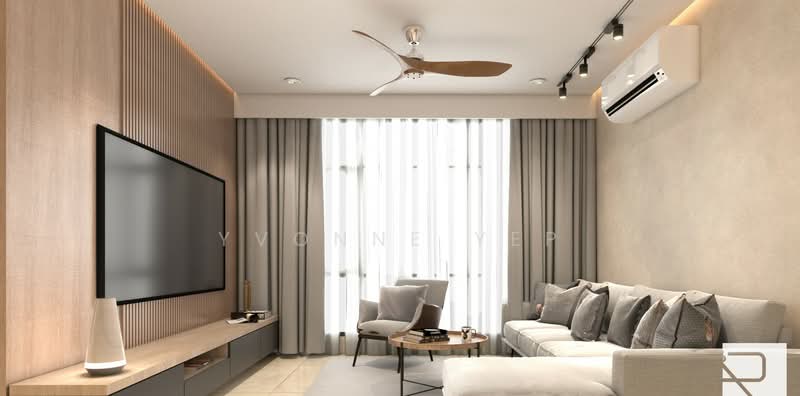 Servis Apartment untuk Dijual di Tuju Residences - Yvonne Yep - Living Room - PropertyGuru.com.my