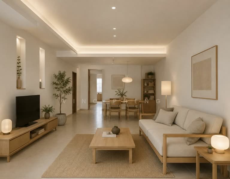 Rumah Teres 2 Tingkat untuk Dijual di Ayer Keroh (Melaka) - Vinc Pheng - Living Room - PropertyGuru.com.my