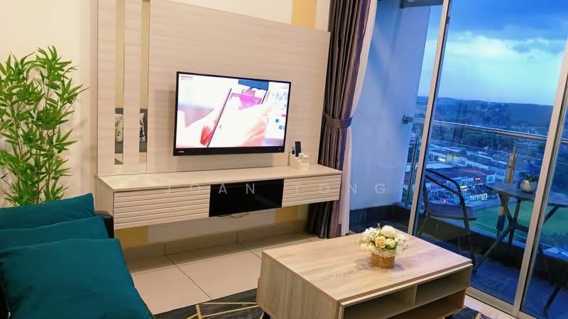 Service Residence for Sale at D'Putra Suites - Joan Tong - Living Room - PropertyGuru.com.my
