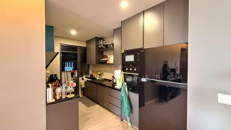 Service Residence for Rent at Sky Meridien - Amirun Kinanah - Kitchen - PropertyGuru.com.my