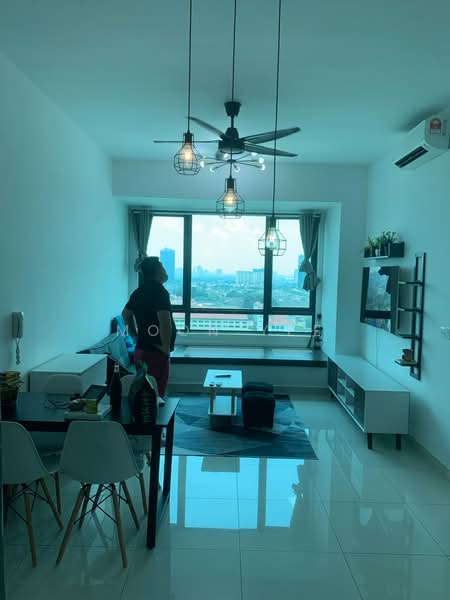 Servis Apartment untuk Disewa di Greenfield Residence - Moon Yee - Living Room - PropertyGuru.com.my