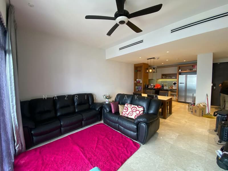 Kediaman Servis untuk Dijual di Anggun Residences - Nazrin Hakimin - Living Room - PropertyGuru.com.my