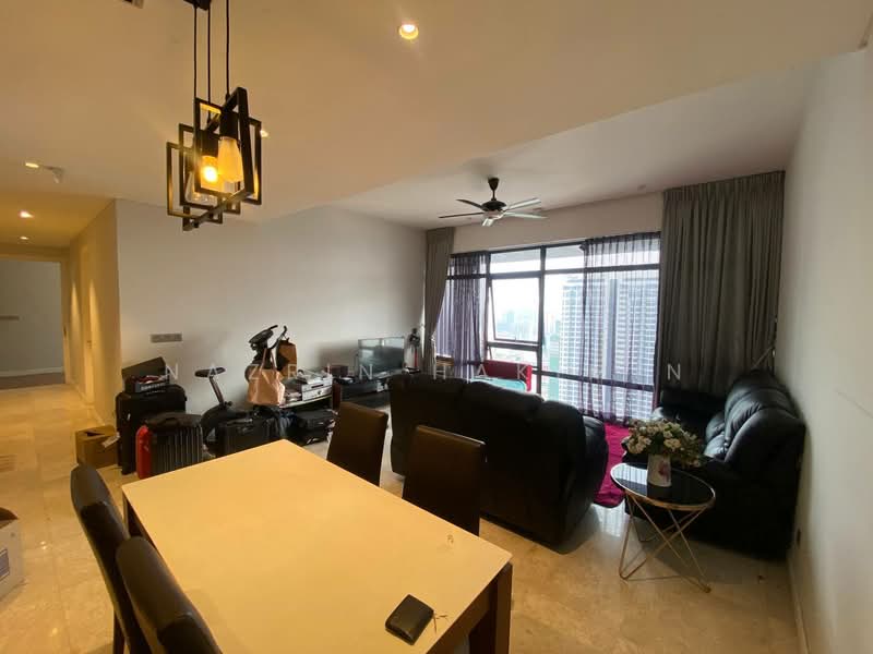 Kediaman Servis untuk Dijual di Anggun Residences - Nazrin Hakimin - Living Room - PropertyGuru.com.my