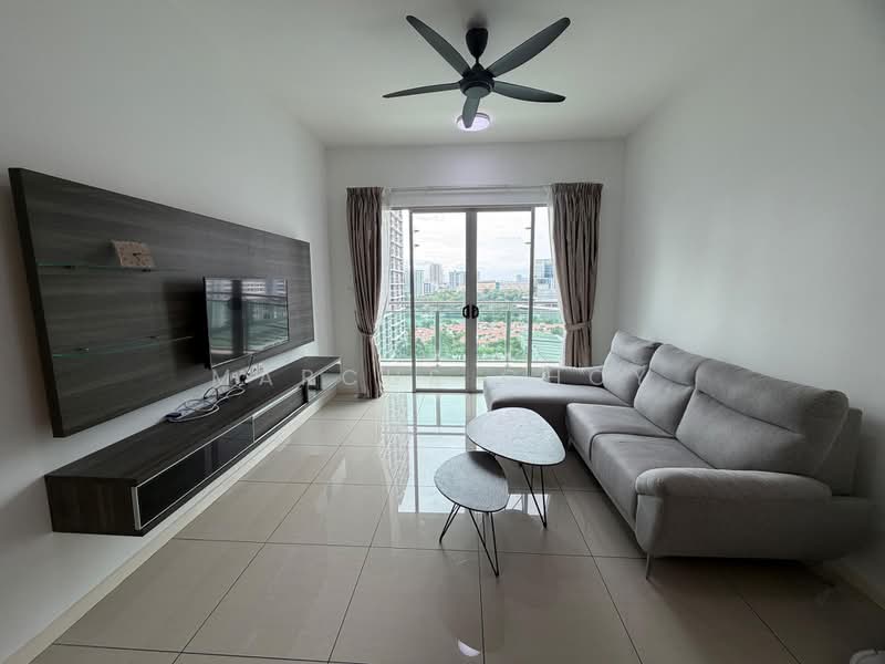 Servis Apartment untuk Disewa di Sunway Geo Residence - Marcus Choy - Living Room - PropertyGuru.com.my
