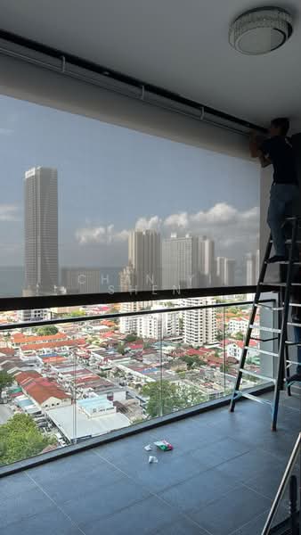 Kondominium untuk Disewa di Codrington Residence - Chan Yi Shen - Balcony - PropertyGuru.com.my
