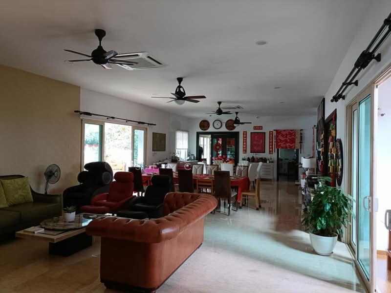 Rumah Banglo untuk Dijual di Setia Eco Park (Setia Alam) - SF Chin - Living Room - PropertyGuru.com.my