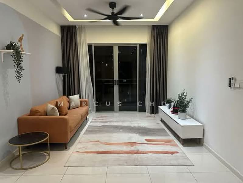 Servis Apartment untuk Disewa di Sunway Geo Residence - Marcus Choy - Living Room - PropertyGuru.com.my