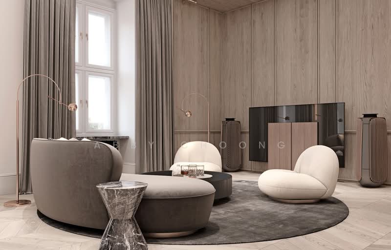 Servis Apartment untuk Dijual di Helix2 @ PJ South - Abby Choong - Living Room - PropertyGuru.com.my