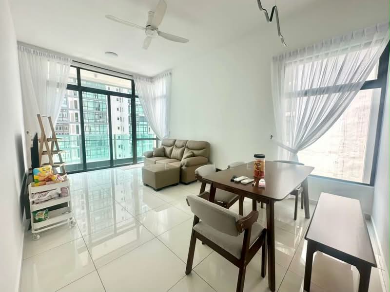 Service Residence for Rent at Wave @ Marina Cove - Zoey Lee - Living Room - PropertyGuru.com.my