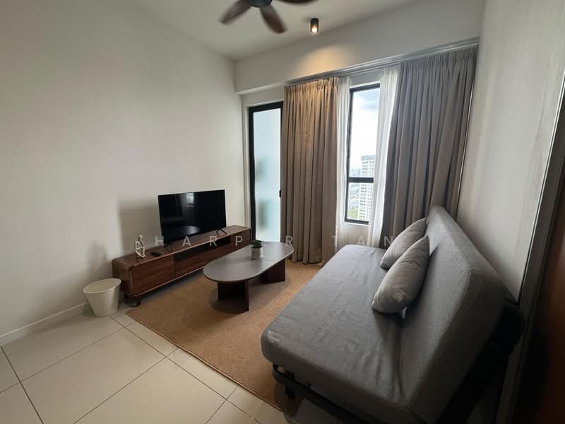 Servis Apartment untuk Disewa di SouthPlace Residences @ Tropicana Metropark - Harper Tan - Living Room - PropertyGuru.com.my