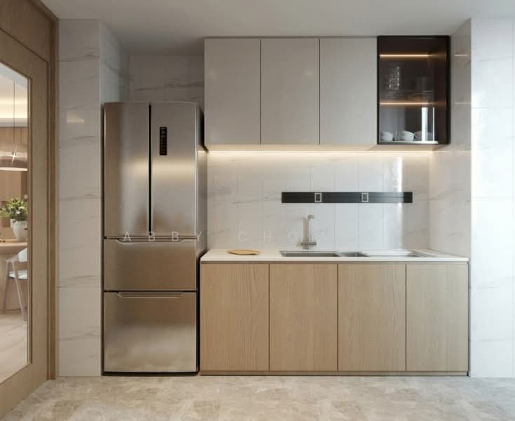 Service Residence for Sale at Sunway Geo Residence - Abby Choong - Kitchen - PropertyGuru.com.my