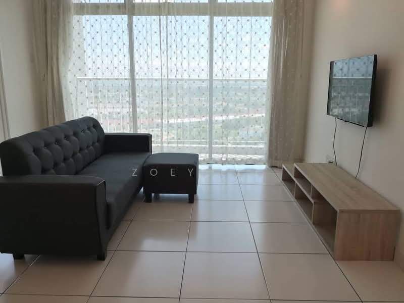 Service Residence for Sale at Sky Peak Residences - Zoey Lee - Living Room - PropertyGuru.com.my