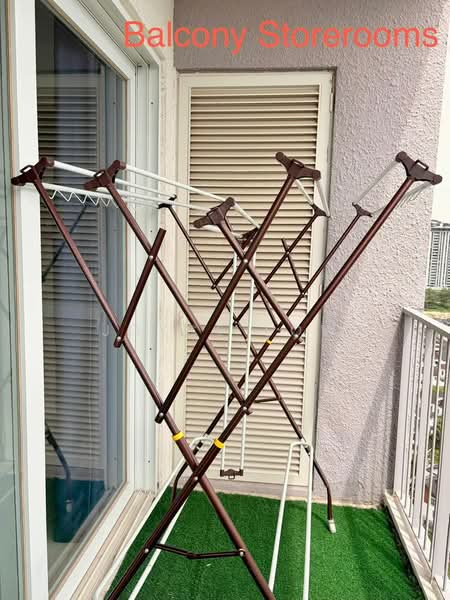Kondominium untuk Disewa di Verdi Eco-Dominiums - Joyce Low - Balcony - PropertyGuru.com.my