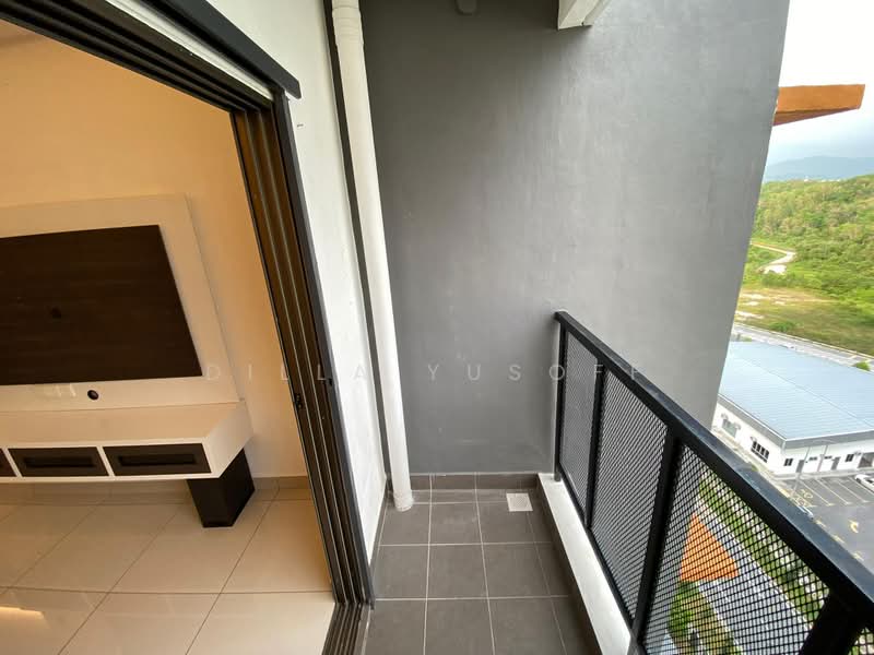 Kondominium untuk Dijual di Residensi Zamrud - DILLA YUSOFF - Balcony - PropertyGuru.com.my