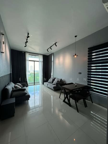 Servis Apartment untuk Disewa di Wave @ Marina Cove - Elaine Chan - Living Room - PropertyGuru.com.my