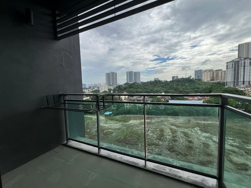 Servis Apartment untuk Disewa di Residency V - Su Cheng - Balcony - PropertyGuru.com.my