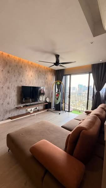 Servis Apartment untuk Disewa di Sky Meridien - Elyn Soo - Living Room - PropertyGuru.com.my