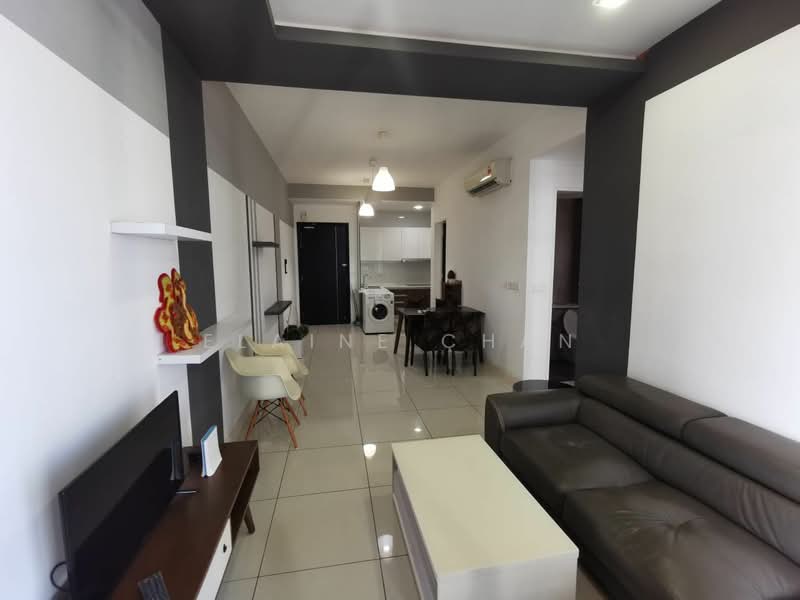 Servis Apartment untuk Disewa di Setia Sky 88 - Elaine Chan - Living Room - PropertyGuru.com.my