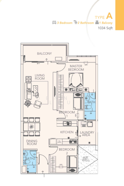 Service Residence for Sale at Tower 33 - Dennis Lau - PropertyGuru.com.my