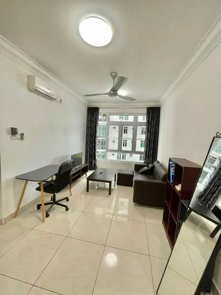 Service Residence for Sale at Pangsapuri Tanah Emas (Golden Sands) - Karine Sior - Living Room - PropertyGuru.com.my