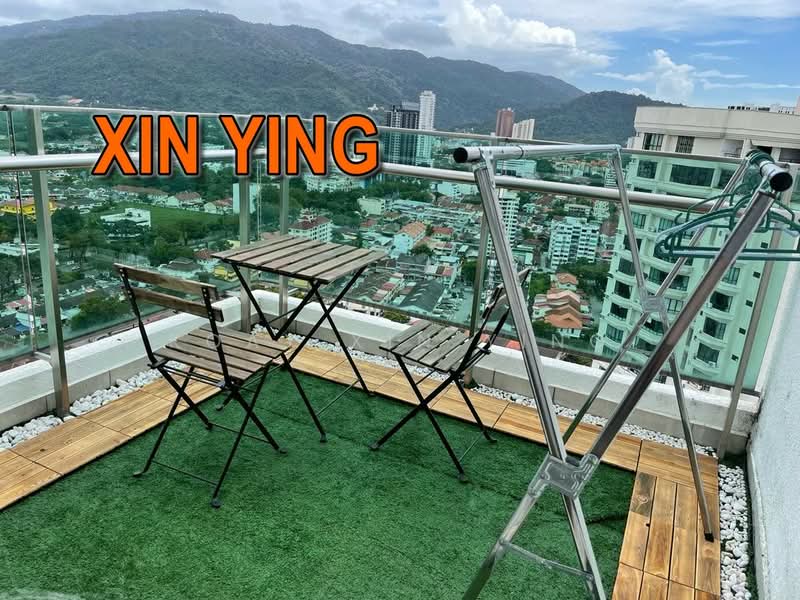 Kondominium untuk Disewa di Mansion One - Koay Xin Ying - Balcony - PropertyGuru.com.my