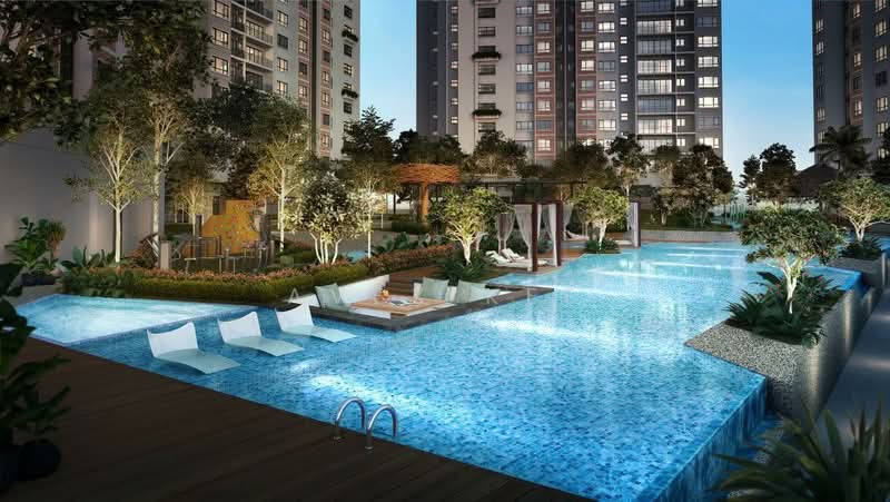 Servis Apartment untuk Dijual di The Tropika - Avex Kee - Pool - PropertyGuru.com.my