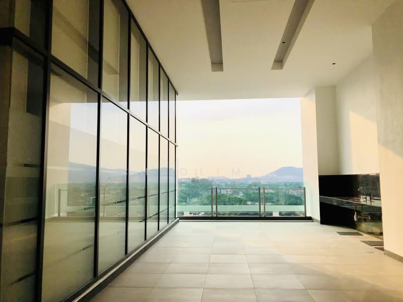 Servis Apartment untuk Dijual di United Point (Residensi Berpadu) - ChaoLim . - Balcony - PropertyGuru.com.my