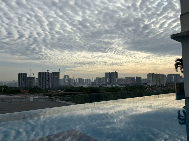 Service Residence for Sale at Ten Kinrara - Chin PT - Facilities - Swimming pool & view - PropertyGuru.com.my