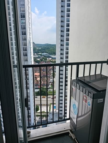 Service Residence for Rent at Midas @ Seri Alam - Vinna Loh - Balcony - PropertyGuru.com.my