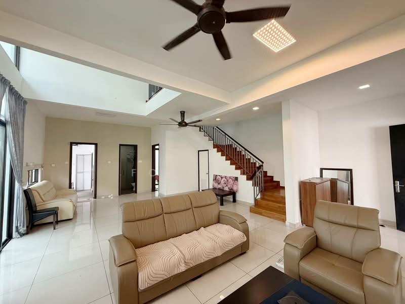 Cluster House for Sale in Taman Adda Heights (Tebrau) - Fong Lik - Living Room - PropertyGuru.com.my