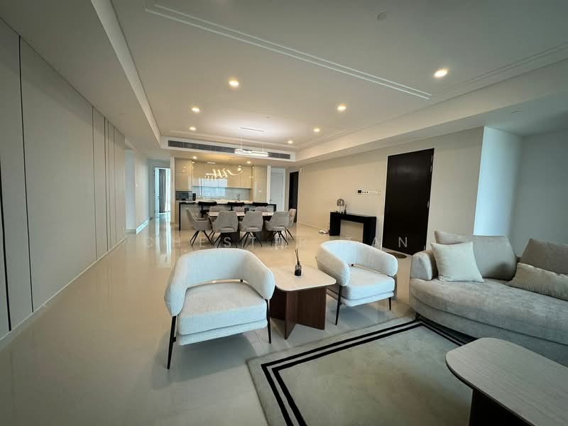 Servis Apartment untuk Disewa di Pavilion Damansara Heights - Chester Tan - Living Room - PropertyGuru.com.my