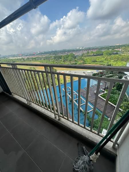Kediaman Servis untuk Disewa di Centra Residences - John Sia - Balcony - PropertyGuru.com.my