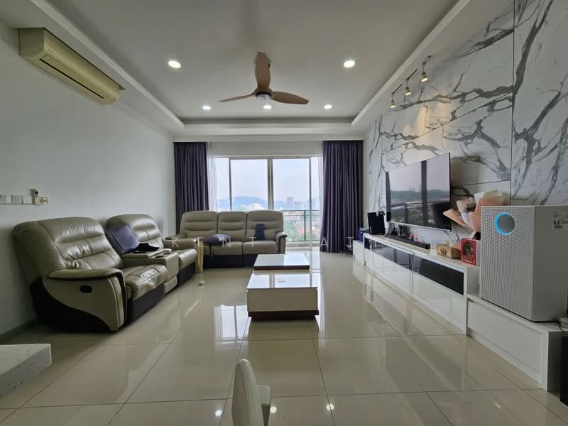 Condominium for Sale at Casa Green Condominium - Kent Fatt - Living Room - PropertyGuru.com.my