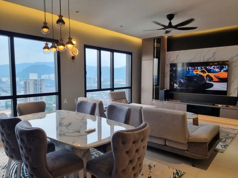 Service Residence for Rent at Ativo Suites @ Damansara Avenue - Amanda Lau - Living Room - PropertyGuru.com.my