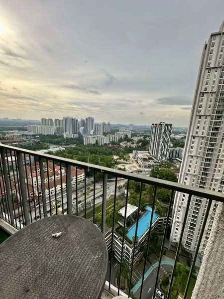 Kondominium untuk Disewa di Verdi Eco-Dominiums - Filzah Affendie - Balcony - PropertyGuru.com.my